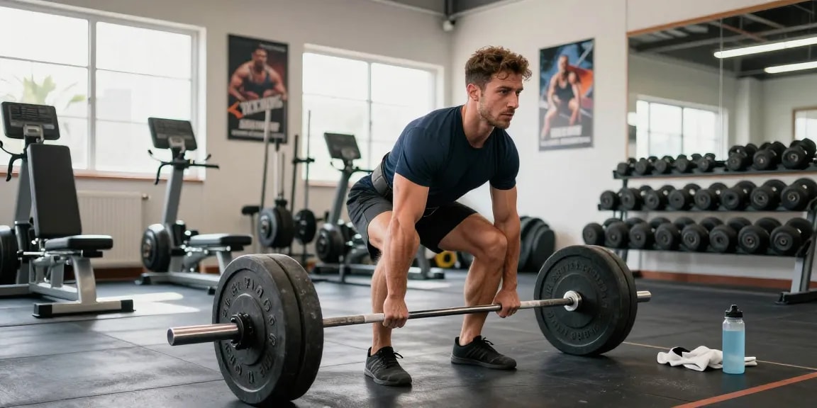 Vertrauenswürdiger Einkauf bei Selliza Shop für Anabolika und Fitnessprodukte in einem modernen Fitnessstudio.