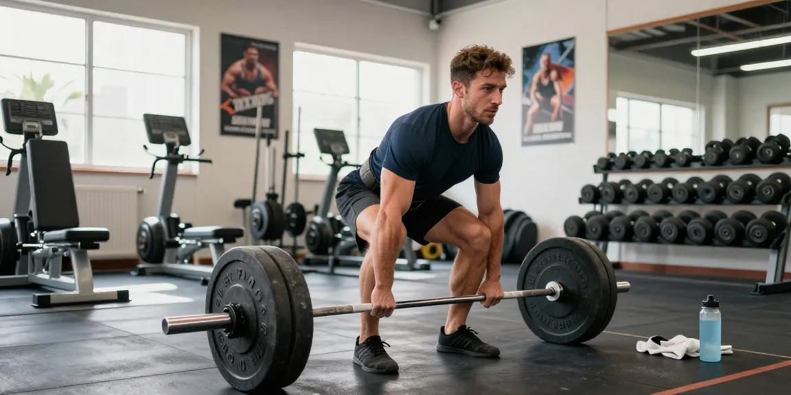 Vertrauenswürdiger Einkauf bei Selliza Shop für Anabolika und Fitnessprodukte in einem modernen Fitnessstudio.