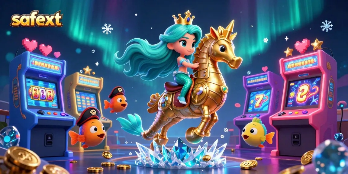 Engage with safetxt, featuring colorful characters immersed in an electrifying casino scene full of thrilling gaming action.