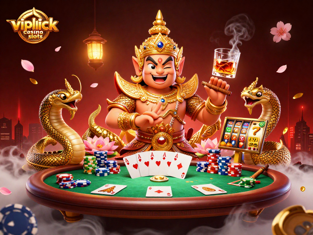 Spielen Sie vipluck casino slots mit farbenfrohen Spielautomaten und aufregenden Jackpot-Symbolen.